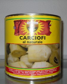 Carciofi al naturale