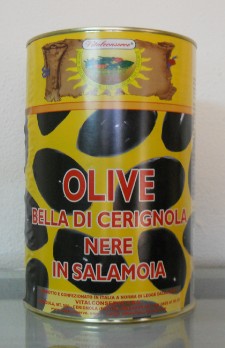 Olive Bella di Cerignola nere